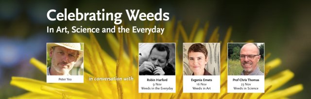 A Trilogy of Talks: Celebrating Weeds In Art, Science and the Everyday - Conversations with Pete Yeo