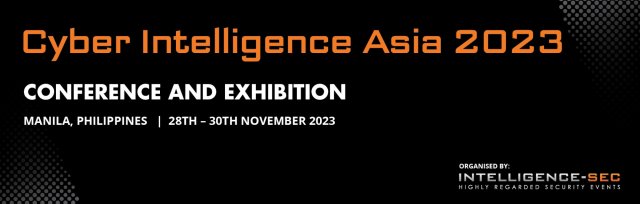 Cyber Intelligence Asia 2023, Manila, Philippines