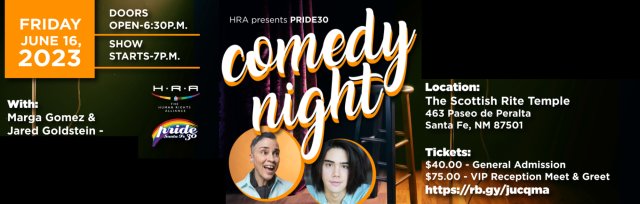 PRIDE30 Comedy Night
