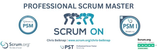 Professional Scrum Master (PSM) April 4-6, 2023