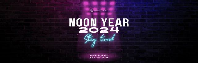 Noon Year Celebration {SAVE THE DATE}