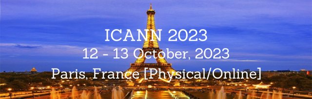 International Conference on Artificial Neural Networks 2023 [ICANN 2023]