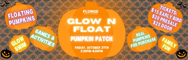 Glow N Float Pumpkin Patch