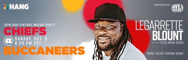 Kansas City Chiefs @ Tampa Bay Buccaneers - HANG with LeGarrette Blount and more stars!