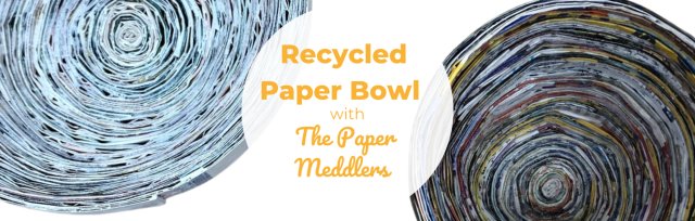 BSS24 Recycled Paper Bowls with The Bunbury Paper Meddlers