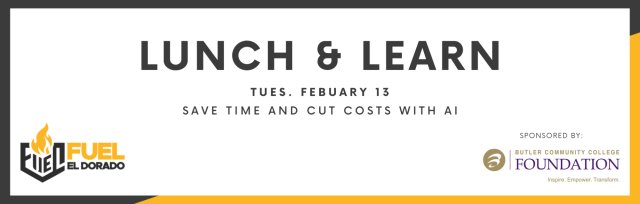 Lunch & Learn - Save Time and Cut Costs with AI