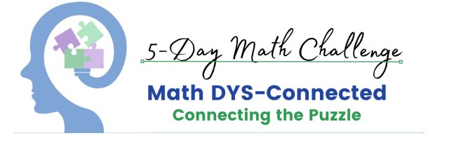 5-Day Math DYS-Connected: Connecting the Puzzle Challenge