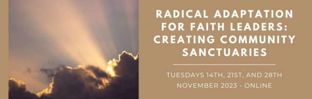 Radical Adaptation for Faith Leaders: Creating Community Sanctuaries