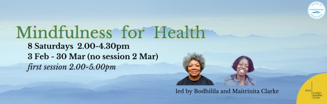 Breathworks Mindfulness for Health 8-week course