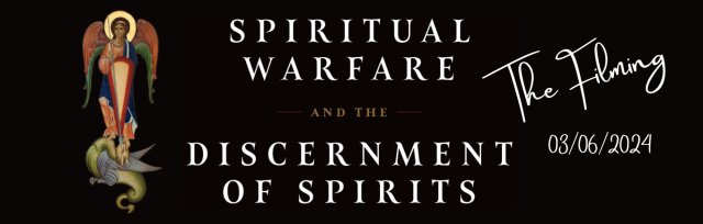 After Party for Spiritual Warfare and the Discernment of Spirits Filming