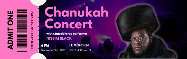 Unite with Light: Jewish Solidarity Chanukah concert with Nissim Black