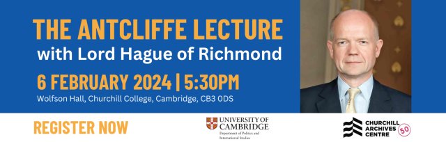 The 9th annual John Antcliffe Lecture