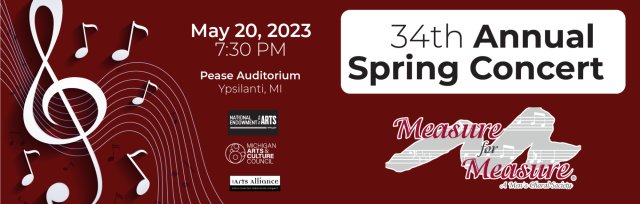 Measure for Measure's 34th Annual Spring Concert