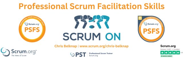 Professional Scrum Facilitation Skills (PSFS) April 19-20, 2023