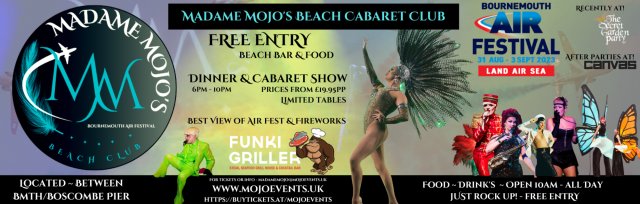 Madame Mojo Beach Cabaret Club @ Bournemouth Air Festival 2023