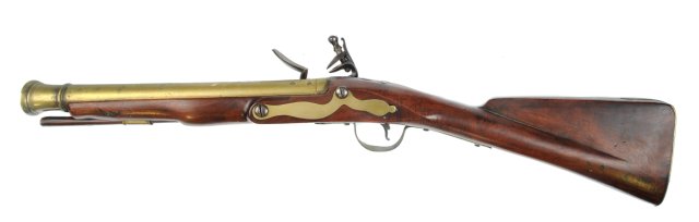 A Short-Barreled Blunderbuss of the Period of the American Revolution