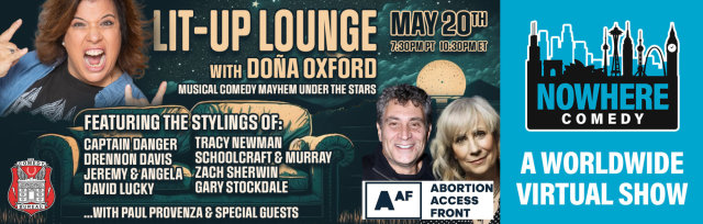 LIT-UP LOUNGE with Doña Oxford - Musical Comedy Mayhem Under the Stars