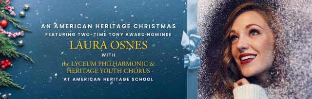 An American Heritage Christmas Concert, with Guest Artist Laura Osnes