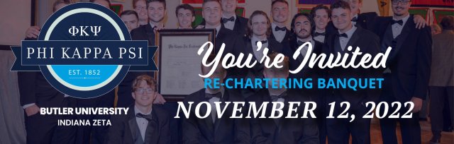 Re-Chartering Banquet