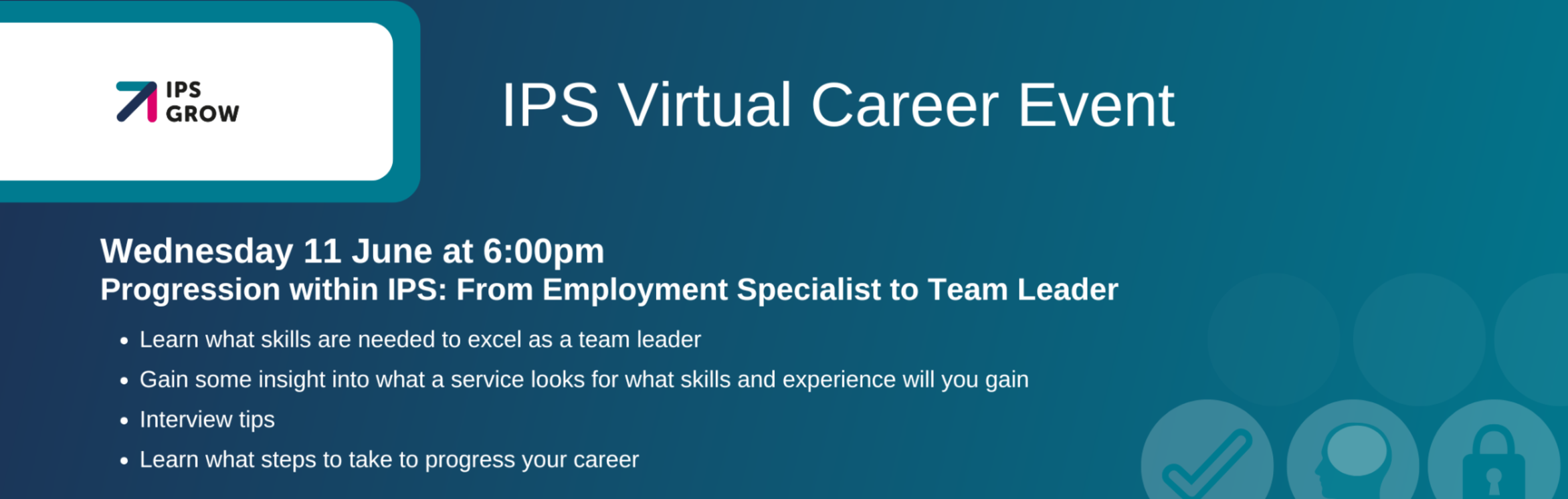Select tickets – Progression within IPS: From Employment Specialist to ...