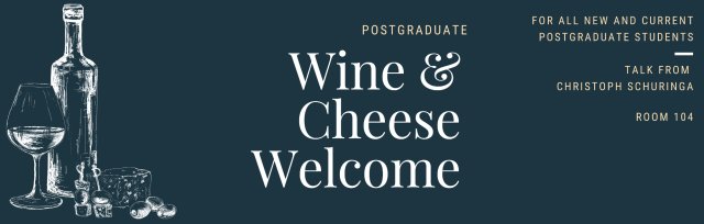 Postgraduate Wine & Cheese Welcome