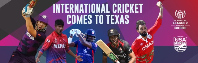 ICC Cricket World Cup League 2 Series, Texas 2022