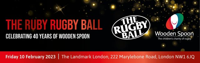 Wooden Spoon Ruby Rugby Ball 2023