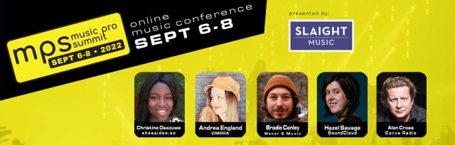 music pro summit Sept 6 - 8: Online Music Conference