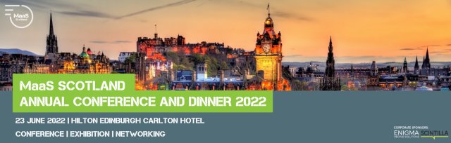 MaaS Scotland Annual Conference and Dinner 2022
