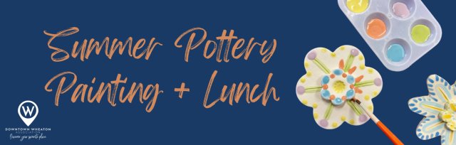 Summer Pottery Painting & Lunch