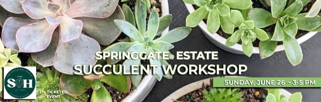 Estate Succulent Workshop