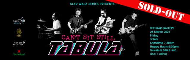 Star Wala Series Presents: Can't Sit Still Tabula