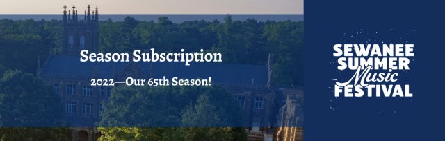 SSMF Subscription 2022 - our 65th SEASON!