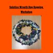 Solstice Wreath Rag Rugging Workshop image