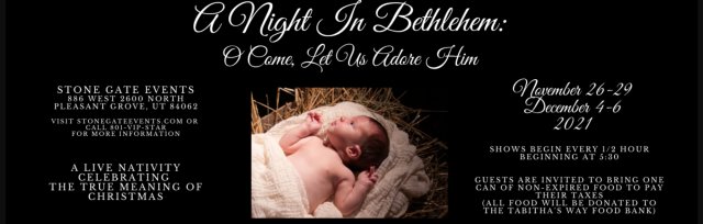 A Night In Bethlehem: O Come Let Us Adore Him!