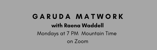 Mondays Garuda | Raena Waddell  (2022)