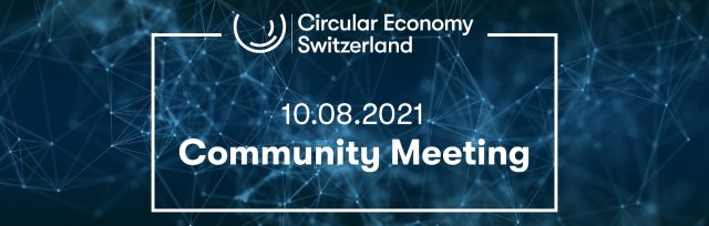 Community Meeting Circular Economy Switzerland