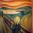 Munch's Scream Painting Experience image