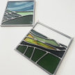 ABSTRACT STAINED GLASS LANDSCAPE PANEL - DAY WORKSHOP 10am - 3pm SAT 17 SEP £62pp image