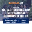 Leeds - Welfare Seminar for International Students in the UK image