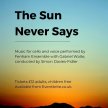 The Sun Never Says - Fenham Ensemble with Gabriel Waite image