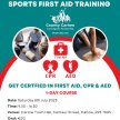 Sports First Aid - 1-Day Course - Sat 8th July 2023 image