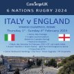 Italy v England 6 Nations in Rome 2024 image