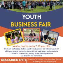 Youth’s Business Fair: Attending