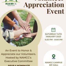 NAMCC Volunteer Appreciation Event 2023