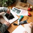 Lino print your own Christmas cards image