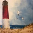 Beach Lighthouse Painting Experience image