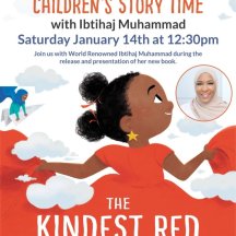 Children’s Story Time With Ibtihaj Muhammad- ” The Kindest of Red “