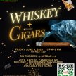 ArtBar 2.0 Presents "Whiskey and Cigars"  on the DECK   ~ Friday Jun 9, 2023      5pm~9pm Ticket $25 image