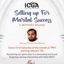 Young Professionals Monthly Halaqa: Setting up for Marital Success